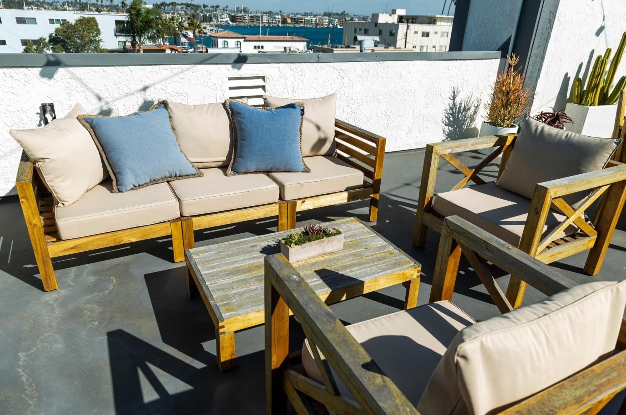 50 M To Sand Lgb 2 King Suites Long Beach Buitenkant foto